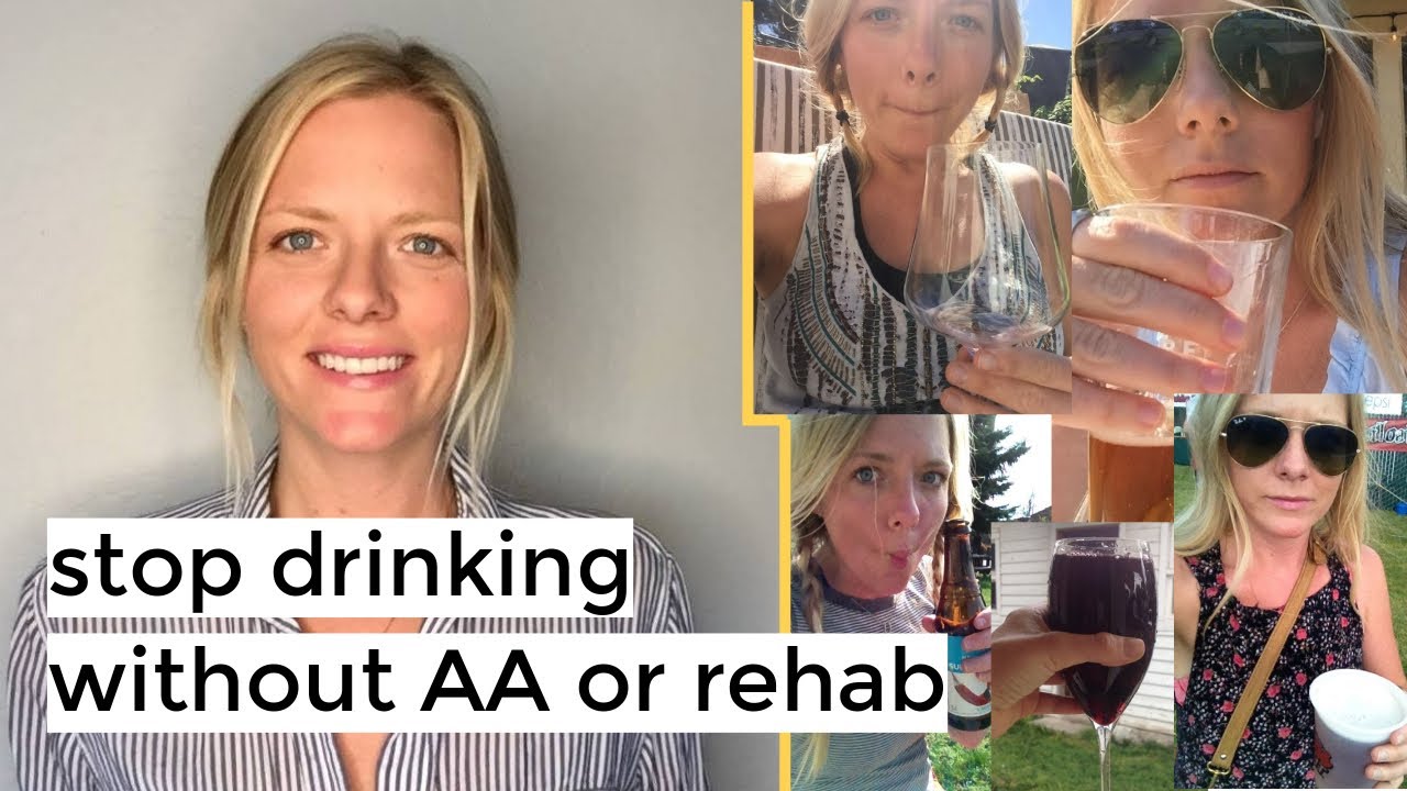 Ways to stop drinking without AA.