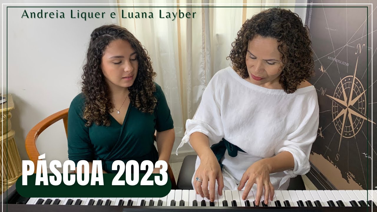 JESUS IA SUBINDO O MONTE Andreia Liquer e Luana Layber - PÁSCOA 2023