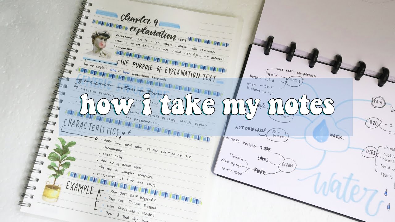 How I Take My Notes ! - YouTube