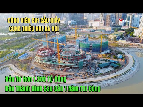 Video Cung thiếu nhi Hà Nội được Đầu Tư Hơn 1.300 Tỷ Đồng... - youtube