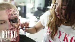 LESSON SPECIAL MAKE-UP. ZOMBIE 3 LOOK