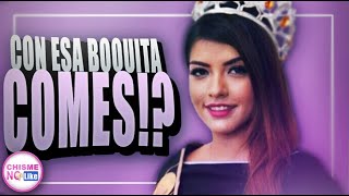 R.A.C.I.S.T.A.! PALMIRA RUIZ, MISS MÉXICO. SE LE DESCUBREN AUDIOS HABLANDO PESTES - CNL