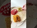 Tortilla crispy chicken 🥙 #teamzuzannkov #tortilla