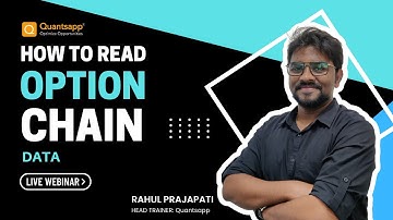 How to Read Option Chain Data?