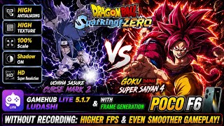 Sasuke Joutai 2/Curse Mark 2 Sparking Zero. Poco F6. Gamehub