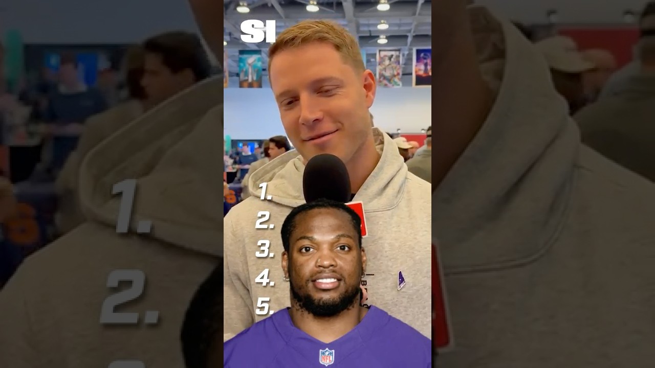 Кристиан Маккафри вслепую составил рейтинг лучших раннинбеков НФЛ 🏈 