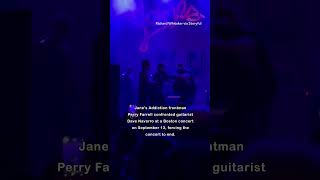 Jane's Addiction Singer Attacks Guitarist on Stage