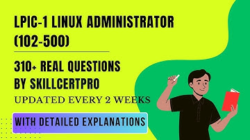 LPIC-1 Linux Administrator (102-500) Exam Questions 2025