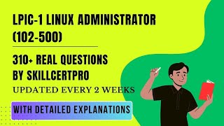 LPIC-1 Linux Administrator (102-500) Exam Questions 2026
