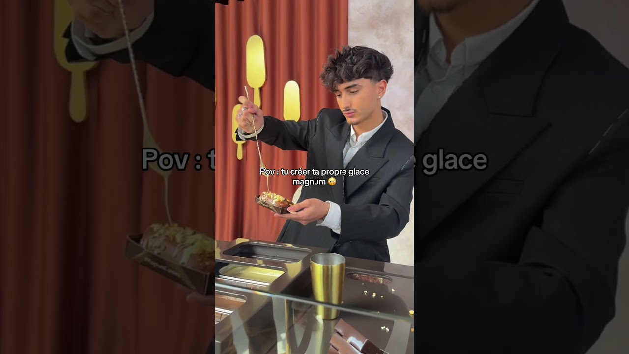 Pov : tu créer ta propre glace magnum