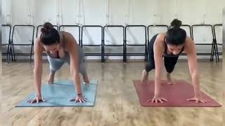 Bollywood Actress Malaika Arora Gym Workout & Fitness Video