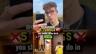 5 Things You Should NEVER Do In Prague😱😳