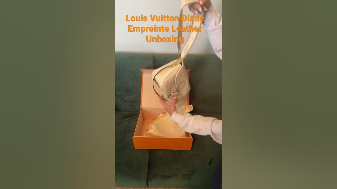 Louis Vuitton - Diane 🧡 #unboxing #unboxwithme #louisvuitton #fyp