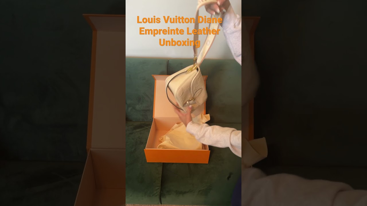 Louis Vuitton - Diane 🧡 #unboxing #unboxwithme #louisvuitton #fyp