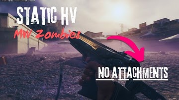 NEW STATIC HV - MW3 Zombies Solo - BROKEN!! (No Commentary)