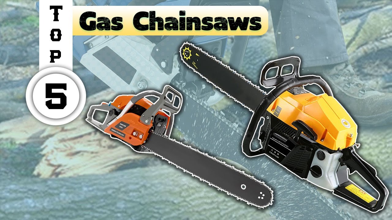 TOP 5 Gas Chainsaws 2024 | aliexpress - YouTube