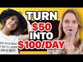 3 Ways To Turn $50 Into $100/DAY Passive Income (Earn ...