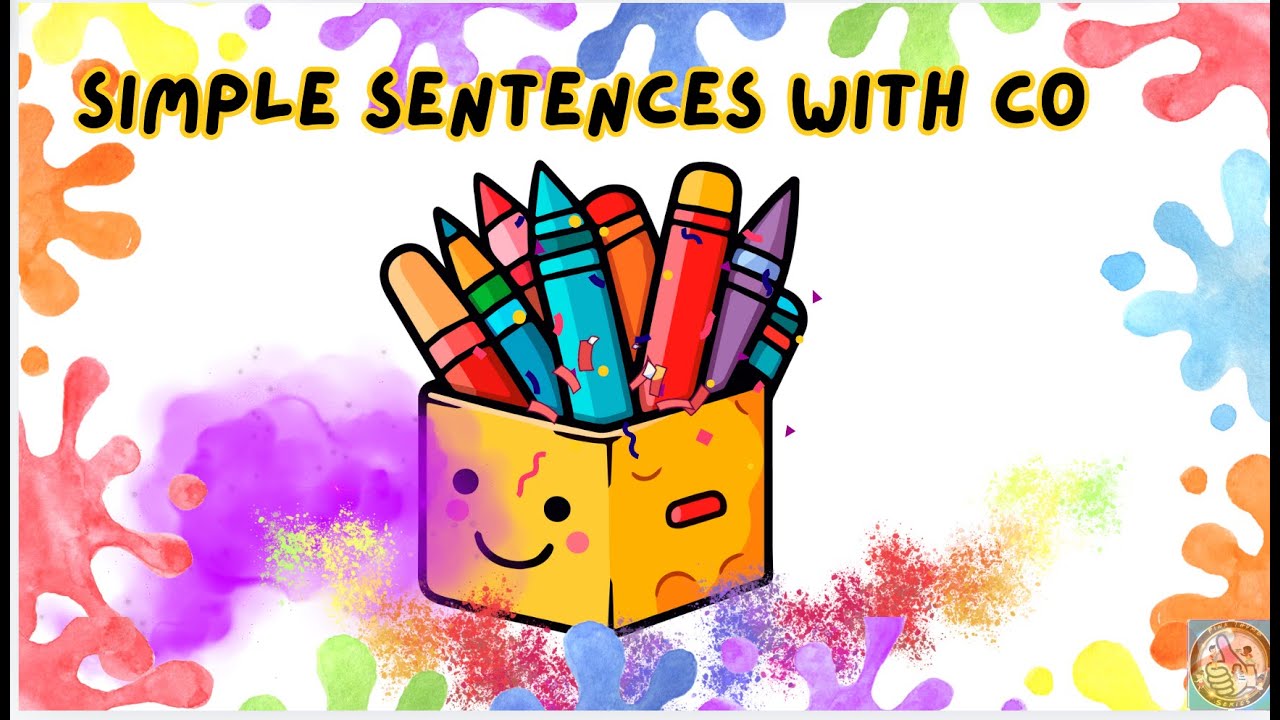 Simple Sentences With Colors - YouTube