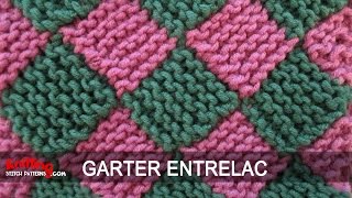 Garter Entrelac Knitting