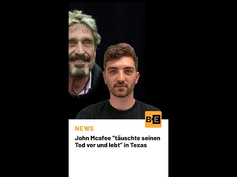 John #Mcafee “täuschte seinen Tod vor und lebt” in Texas. 🤠