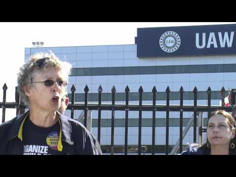 UAW Local 23 Rally Against two-tier - remarks of W...