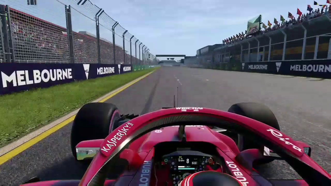 F1 2018 Time Trial Melbourne Onboard 