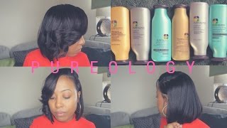 RELAXED HAIRCARE: PUREOLOGY REVIEW, FOR HEALTHY RELAXED HAIR GROWTH