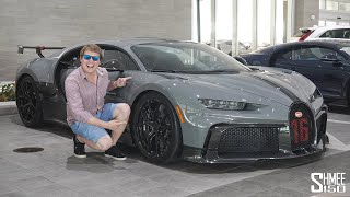 NEW Bugatti Chiron Pur Sport! Test Drive in Miami видео
