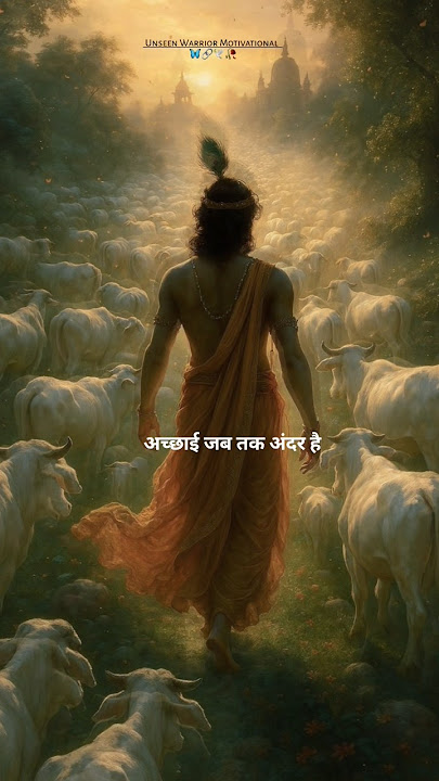 अच्छाई जब तक अंदर है !! #krishna #motivational #shorts