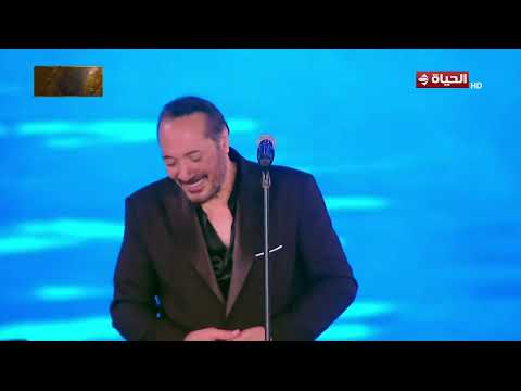 علي الحجار لما الشتا يدق البيبان مهرجان الموسيقى ألحان أحمد الحجار