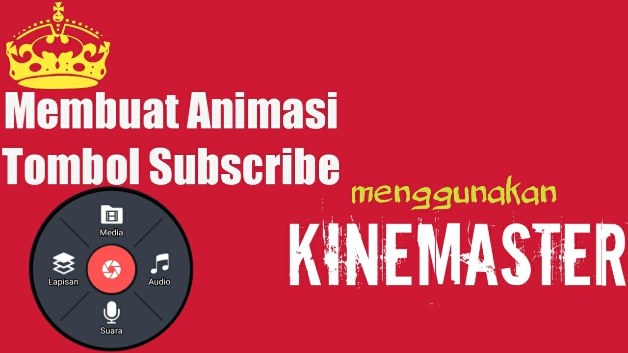 Cara Membuat Animasi  Tombol  Subscribe  dan Tanda Lonceng 