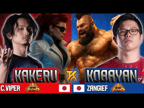 🔥 SF6 ▰ KAKERU (C.viper) vs KOBAYAN (#1ranked Zangief) ▰  Street Fighter 6 🔥