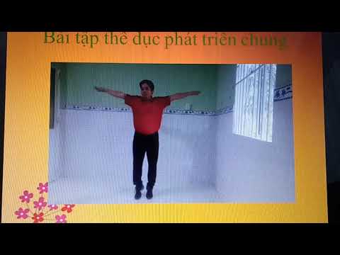 ÔN BÀI THỂ DỤC PHÁT TRIỂN CHUNG - NHẢY DÂY KIỂU CHỤM CHÂN