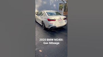 What gas mileage do I get on 93 octane? (2020 BMW M340i)
