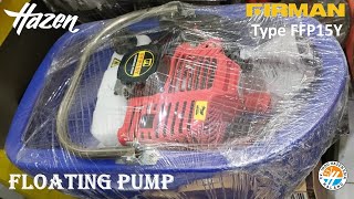 Gasoline Floating Pump Firman FFP15 by HAZENstore