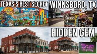 Weather Winnsboro, Texas I One of TEXAS'S Best KEPT SECRETS I Artwork on The Bowery I 4K Sky View