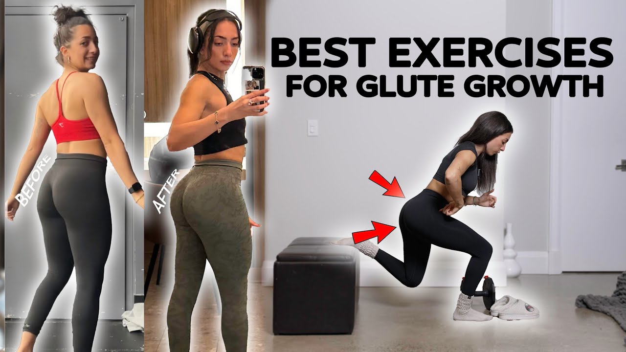 THE 5 BEST GLUTE EXERCISES FOR GLUTE GROWTH