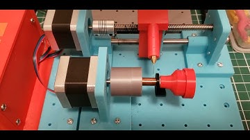 3D printed 7 Segment Electromagnetic display coil winding