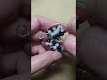 Making a Tree-of-life Pendant (Number 184) with Aquamarine, Obsidian and a Mother-of-Pearl Bird