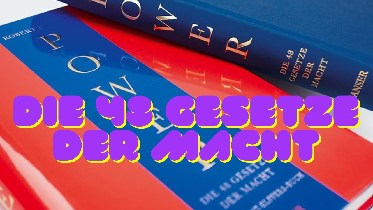 Buchempfehlung - POWER - die 48 Gesetze der Macht , Bestseller von