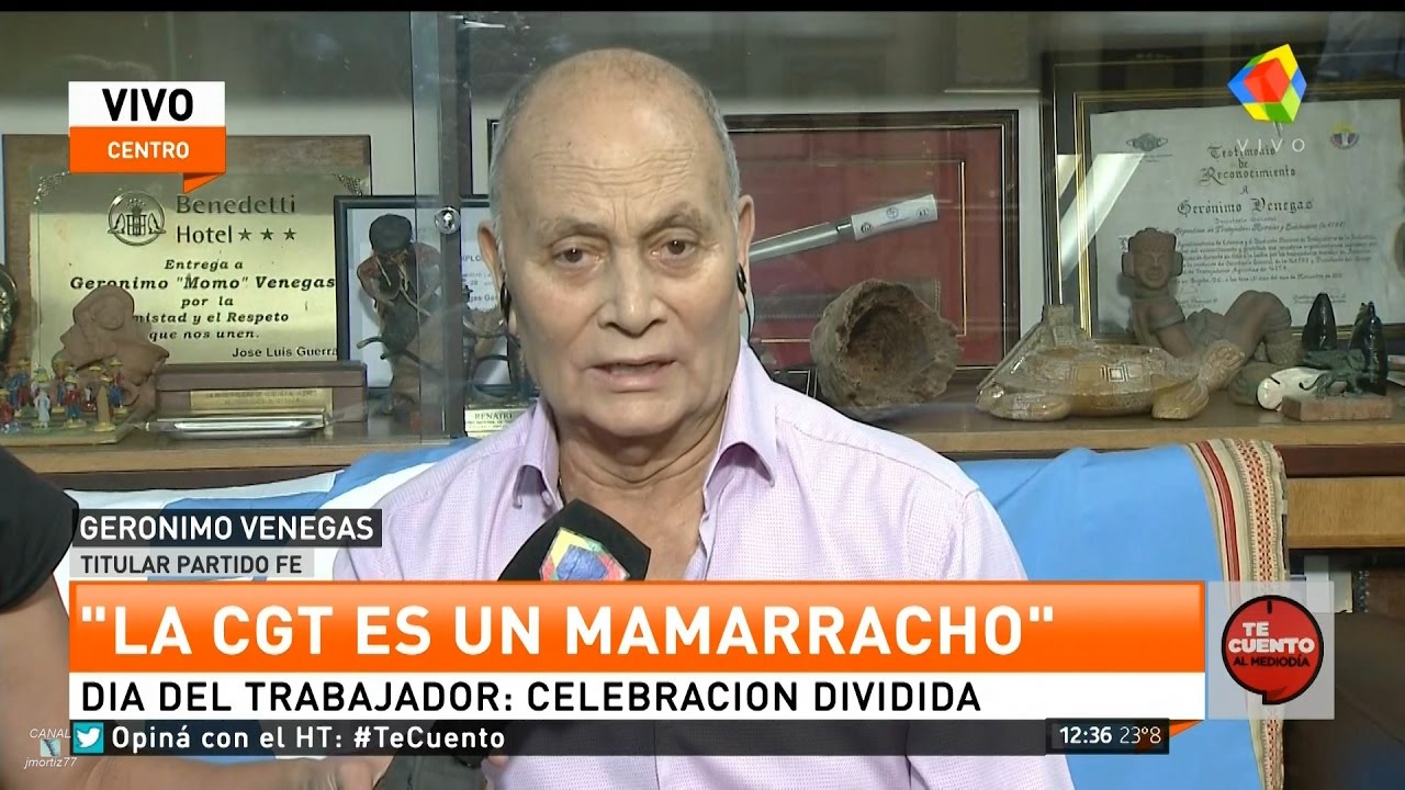 "Momo" Venegas en "Te cuento al mediodía" de Antonio Laje - 01/05/17