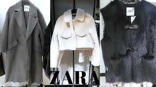 ZARA AUTUMN WINTER NEW COATS AND JACKETS IN STORE 2022|INVESTMENT PIECES