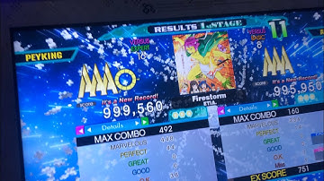 (DDR A20+) 16 PFC#8 Firestorm (ESP-16) 999,560!!!