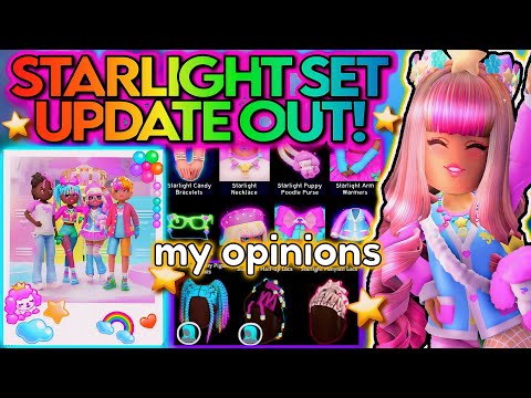 New STARLIGHT SET Out In Royale High! I Have a Few Questions (My  Reaction & Opinions)