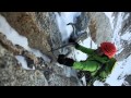 Ref:YF5VE35L4gk Ascent the dava� - philippe batoux and marion poitevin in the davaille route, chamonix