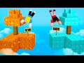 Ilha do Kass vs. Ilha do KR no Minecraft!