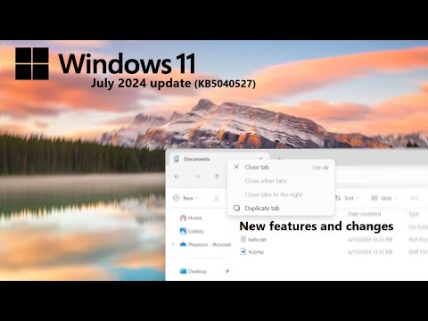 Windows 11 July