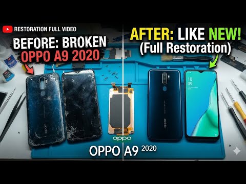Oppo A9 2020 को फिर से नया बना दिया || oppo A9 2020 Restoration full video ||