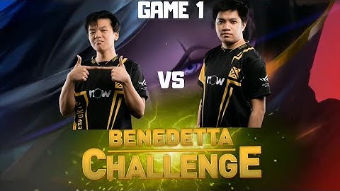 MLBB Benedetta Challenge Game 1 - FlapTzy vs Pheww