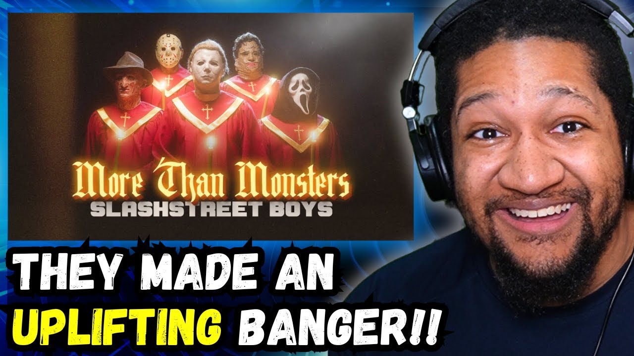 Reacting to SLASHSTREET BOYS - More Than Monsters